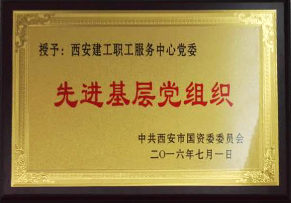 2016年度先進基層黨組織